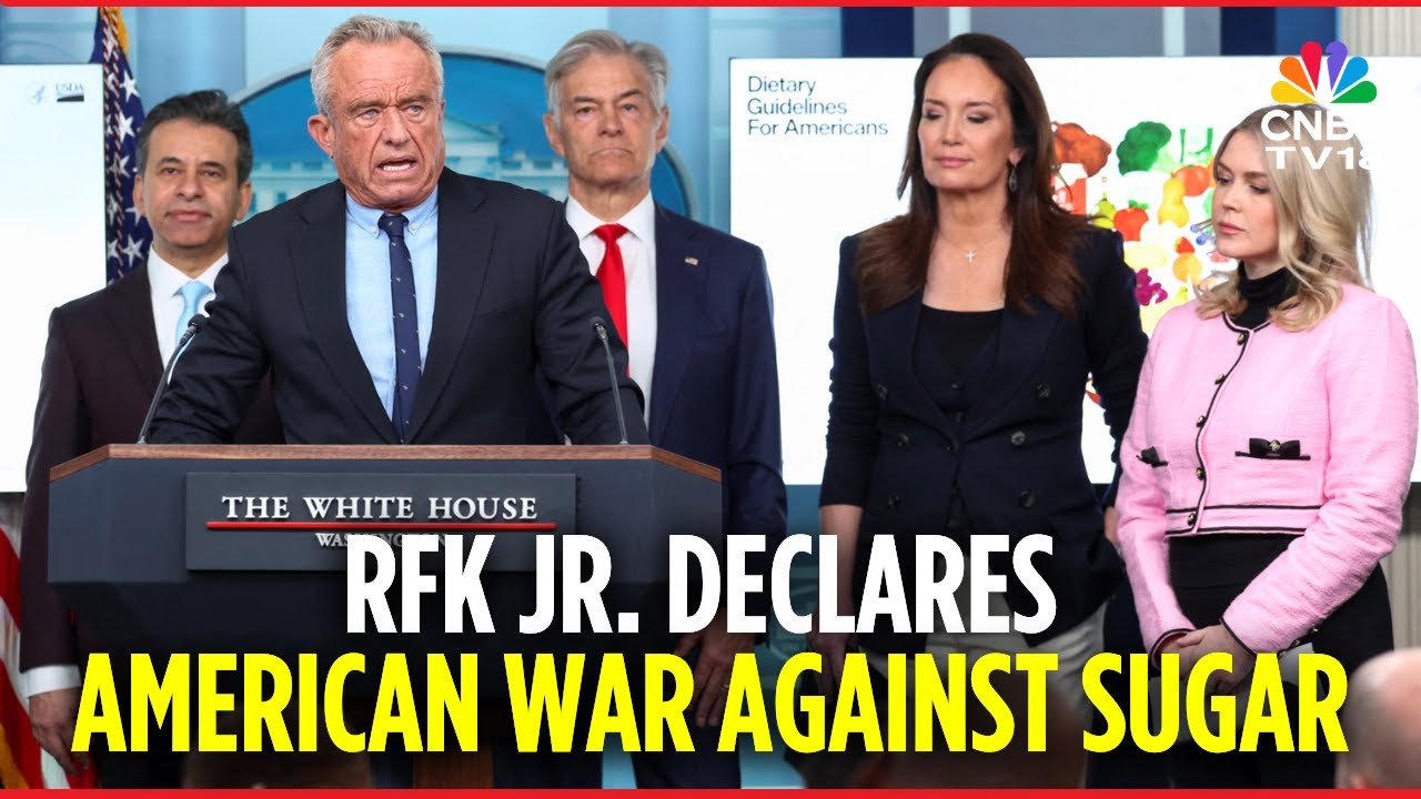 RFK Jr. Declares War On Added Sugar, Unveils New Dietary Guidelines To 'Make America Healthy' | N18G
