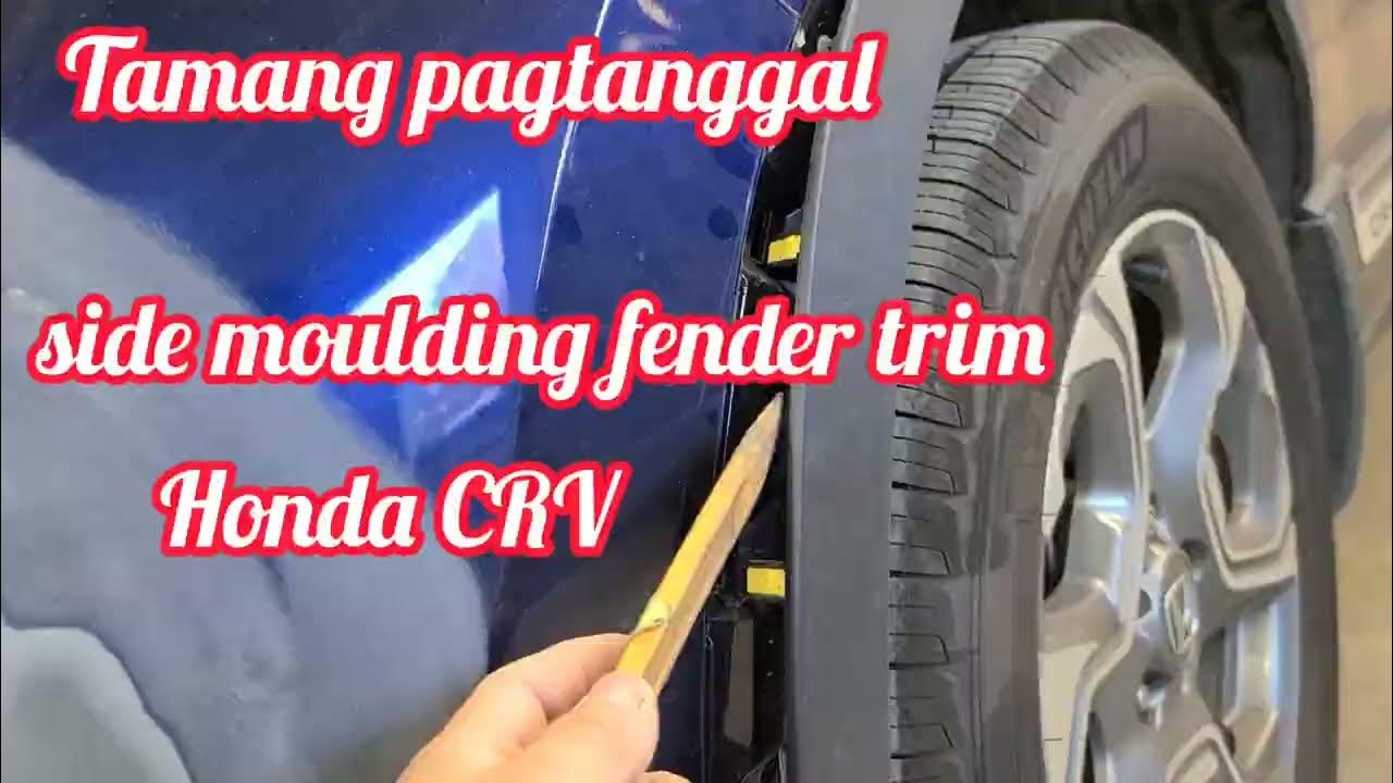 Paano Tanggalin moulding fender trim ng Honda Crv || Easy to removed