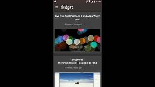 Nadget - Android App for Indian Tech - Mobile & Gadget News screenshot 1