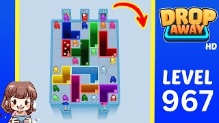 Drop Away Level 967 Solution Walkthrough