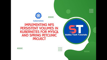 How to Set Up NFS Persistent Volumes in Kubernetes for MySQL & PetClinic App – Step-by-Step Tutorial