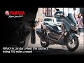 Yamaha NMAX in London: Meet the couriers riding 700 miles a week!