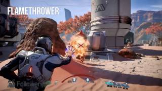 Mass Effect Andromeda: Abilities Showcase