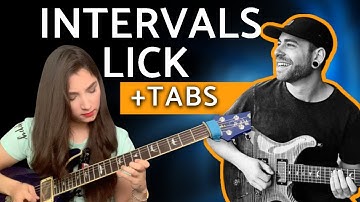 INTERVALS LICK | AARON MARSHALL +TABS