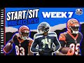 2020 Fantasy Football - Week 7 Wide Receivers - Start or Sit? Every Match Up