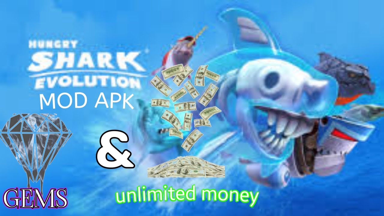 HUNGRY SHARK EVOLUTION MOD APK || AND ALSO MY NEW INTRO