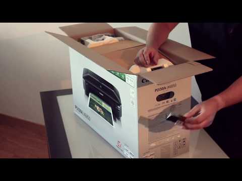 Canon PIXMA ix6850 unboxing - what's in the box? (NO Commentary!!)
