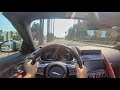 2021 Jaguar F Type P380 R-Dynamic POV Test Drive (3D Audio)(ASMR)