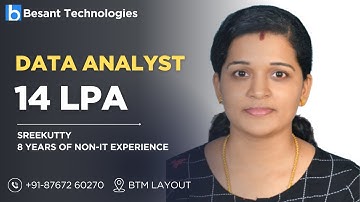 Data Analyst Course  in Bangalore with EICT IIT Certificate and Placements | Besant Technologies