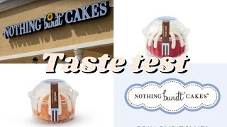 Trying NOTHING BUNDT CAKES for the FIRST TIME! 🍰😋 (Editing Skills Still a Work in Progress 😂)