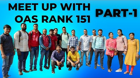 Meet up with OAS Rank-151 in IG park bhubaneswar part -1 | Biswajit Dash | OAS