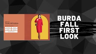 Burda Fall Patterns First Look