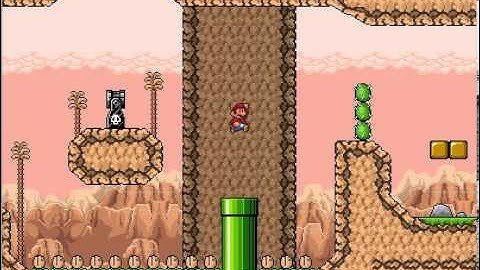 SMBX Custom Level:Crevasse Canyon