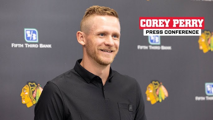It's an exciting time': Corey Perry drops truth bomb on Connor  Bedard-Blackhawks era