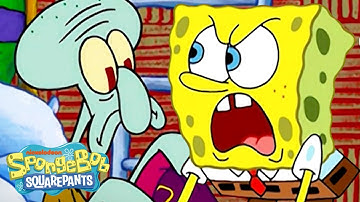 30 MINUTES of SpongeBob Being MEAN! 😡 | @SpongeBobOfficial