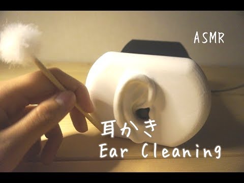 [ASMR]Ear Cleaning(No Talking)/耳かき