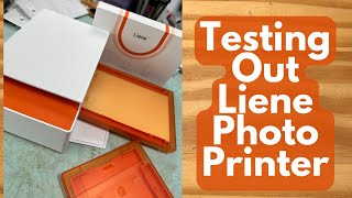 Unboxing and testing out Liene Amber M110 Photo Printer @lienephotoprinter