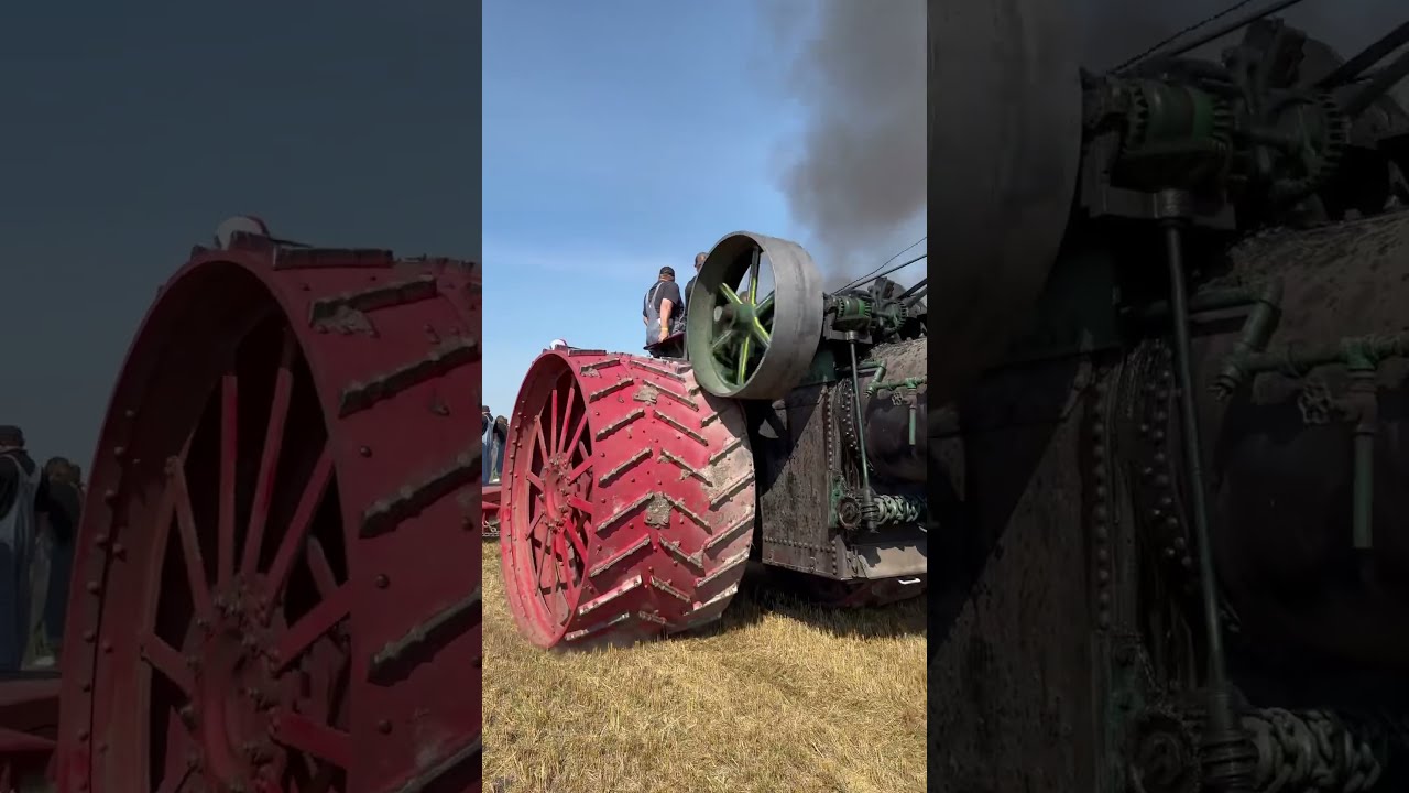 150 Case Pulling 51 John Deere Plows 2024 150Case Steamengine Plowing