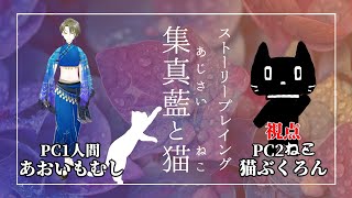 【ストーリープレイング】集真藍(あじさい)と猫【HO猫：猫ぶくろん視点】※ネタバレ注意