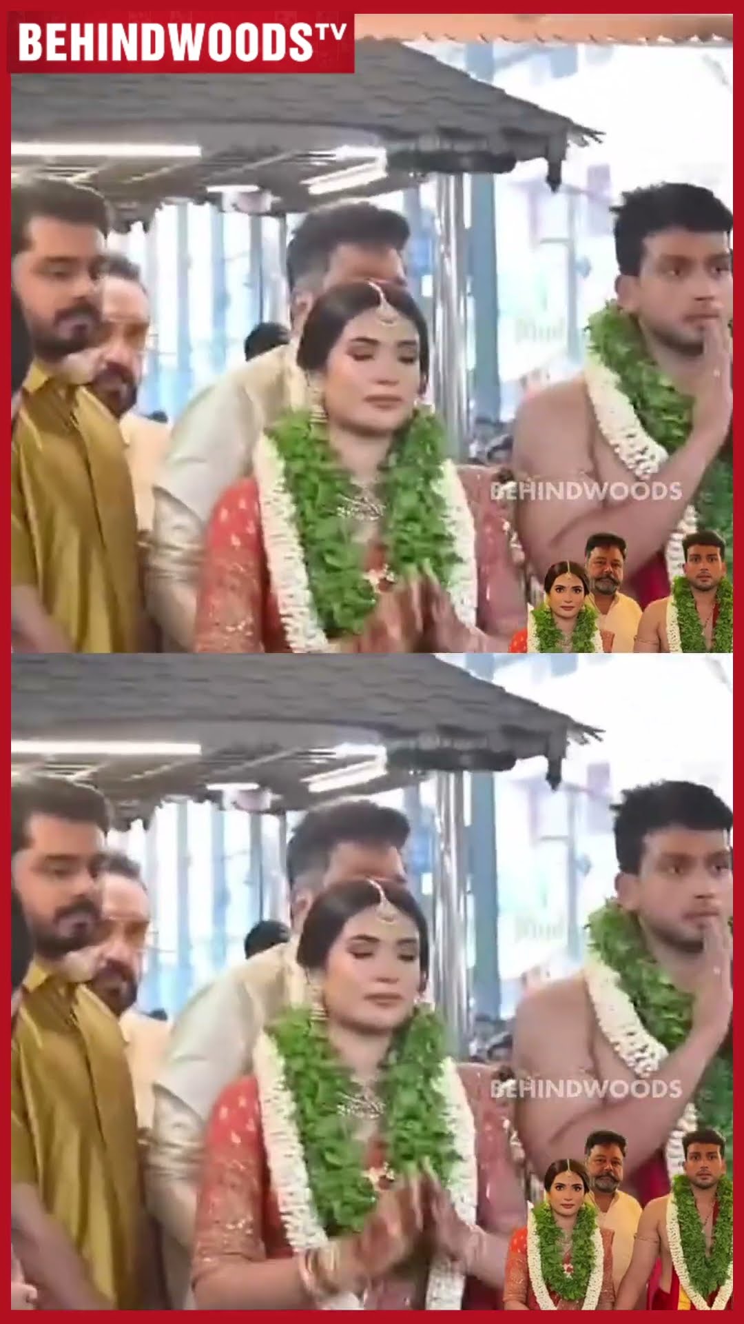 'Wife-க்கு முத்தம் குடுங்க Kalidas ..' ? வெட்கப்பட்ட Tarini ? Cute Video