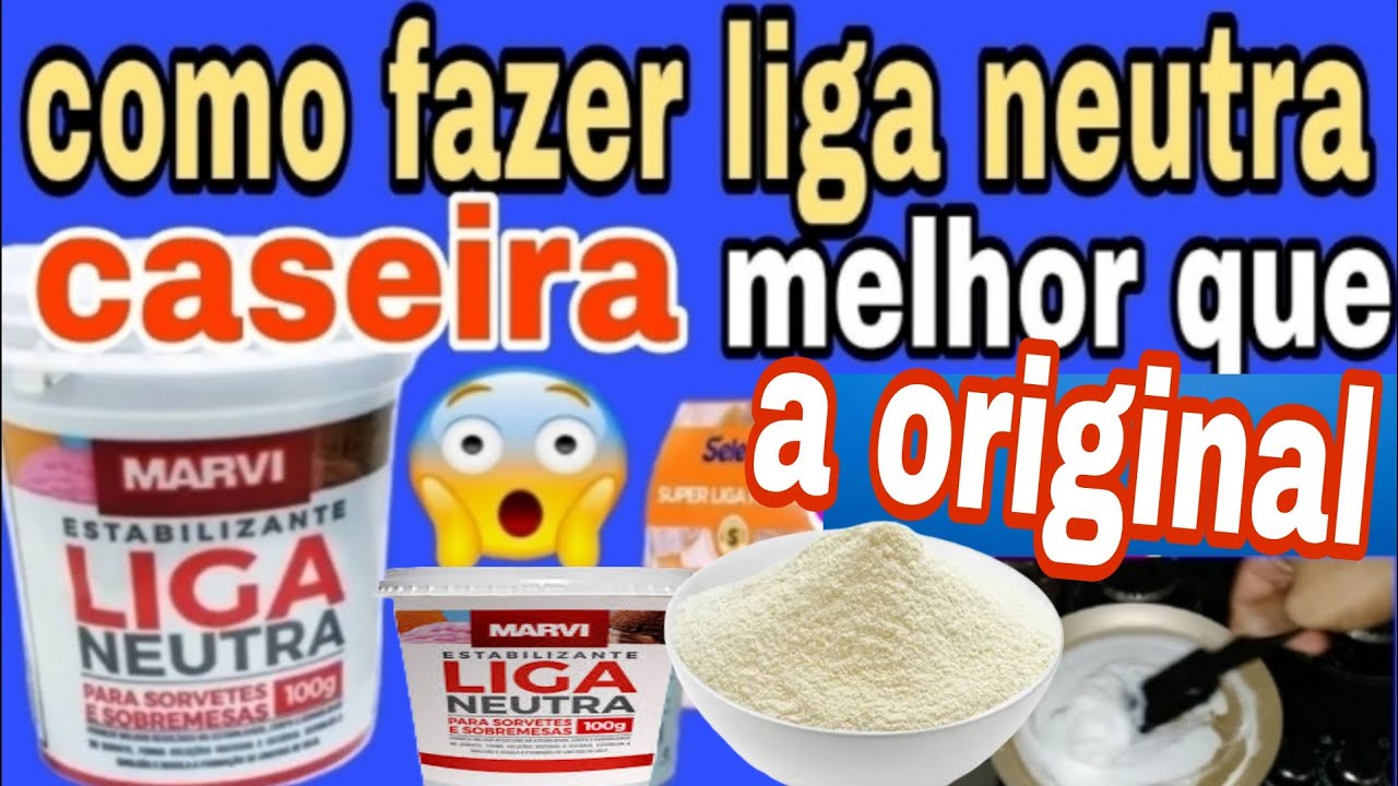 FAÇA COM (ÁGUA) E PÔ, LIGA NEUTRA E SORVETE  DE FLOCOS!!