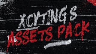 The best FREE gfx pack (2GB) // xcyting's assets pack