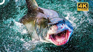 The Deadliest Predator of the Deep Waters: Shark 🦈 | 4K Animal Documentary
