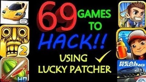 List of games that can be hacked by using lucky patcher..