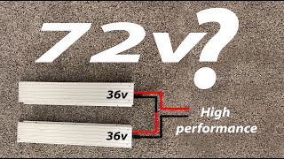 How To make a 72V eBike battery capable of 1800W continuous