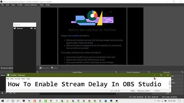 How To Enable Stream Delay In OBS Studio