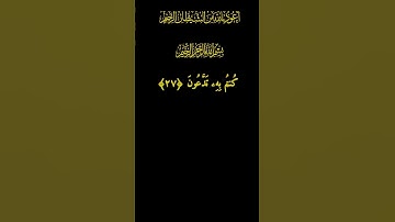 كرومات قرآن شاشه سوداء ملونه سورة الملك بصوت احمد العجمي