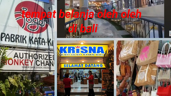 4 REKOMENDASI TEMPAT BELANJA OLEH OLEH KHAS BALI MURAH LENGKAP DI BALI