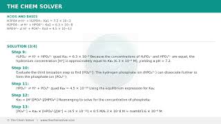 AP Chemistry 2015 Q15 — Acids and Bases | Free Practice + Solution