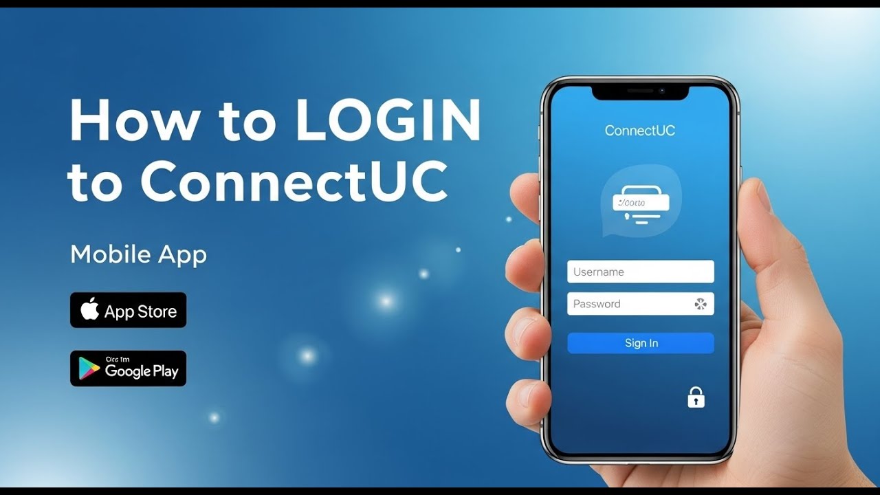 How to login to ConnectUC Mobile App - YouTube