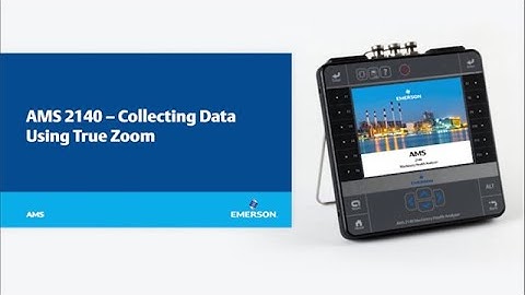Tutorial: Collect Data Using True Zoom with the AMS 2140