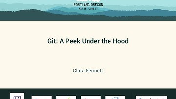 Clara Bennett - Git: A Peek Under the Hood - PyCon 2016
