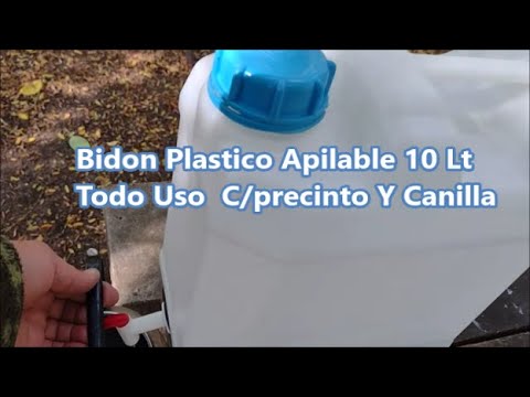 Bidones con grifo – Zona Plástica