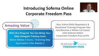 Sofema Online Corporate Freedom Pass (CFP) - A new way for your team to access 250+ aviation courses