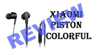 Наушники Xiaomi Piston Colorful за 5$ обзор | Headset Aliexpress review