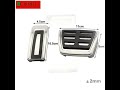 AT MT Car Pedal Cover for Volkswagen VW Tiguan MK2 Allspace 2017