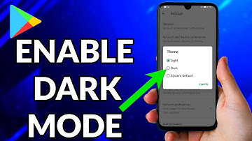 How To Enable Dark Mode On Play Store