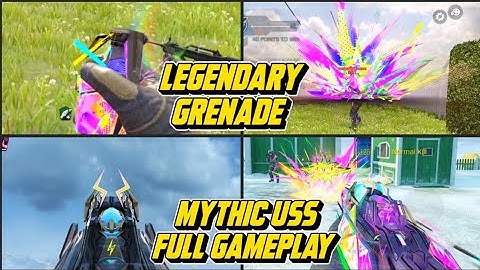 Mythic USS Full Gameplay Max Kill Effect - Legendary Grenade Gameplay S10 Leaks