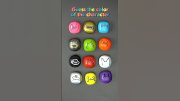 Guess the color of the Sprunki character in 5 seconds. Colors buttons are confused #sprunki #games