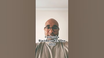 I ordered a BlackBerry KEY One in 2025 #blackberry #dumbphone #keyone #smartphone #digitaldetox