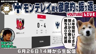 清水英斗さんとクラブワールドカップ2025グループステージMD3「浦和レッズvsモンテレイ」を徹底的に振り返るライブ配信
