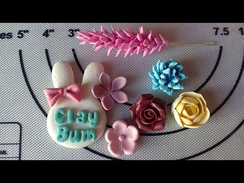 Video: How To Make A Flower Out Of Clay