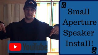 James Loudspeaker - Small Aperture Speakers and Subs install