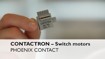 Switch motors smartly with CONTACTRON pro motor starters