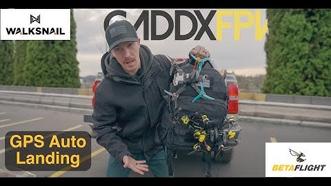 Betaflight GPS rescue auto landing || crashing my drone