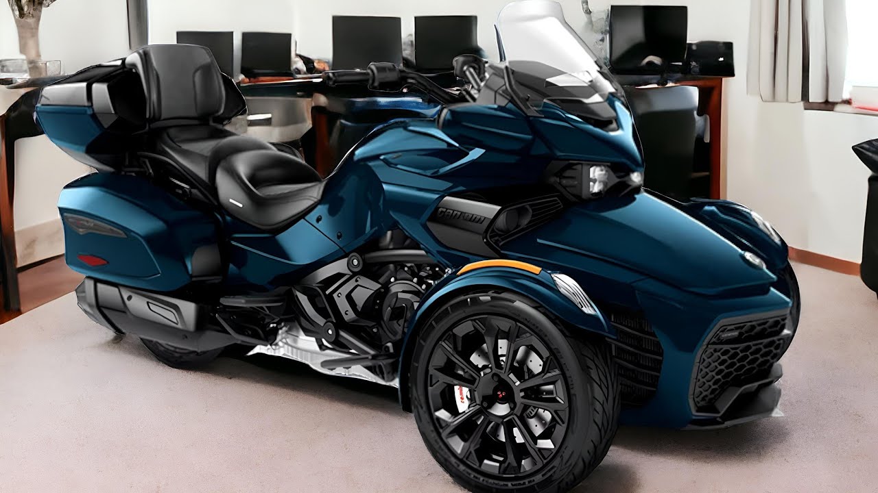 2024 Can-Am Spyder F3 - 3-wheel sport and touring motorcycle